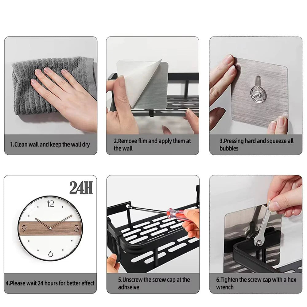 Shower Shelf Organiser for Bathroom Storage